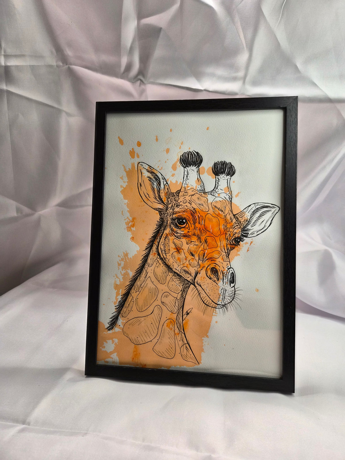 Illustration animaux -Girafe