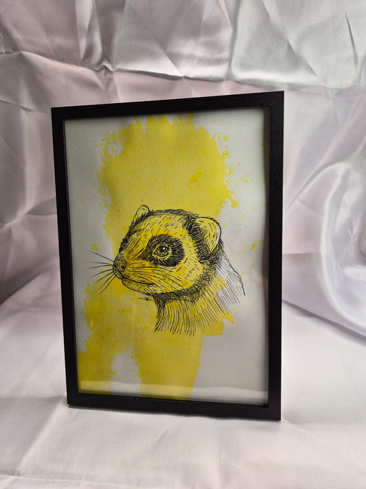 Illustration animaux -Furet