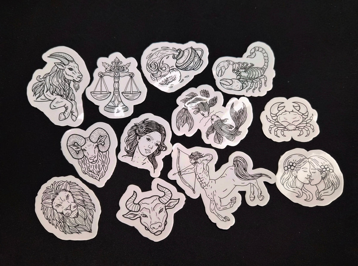 stickers signes astrologiques
