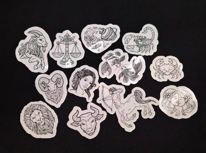 stickers signes astrologiques