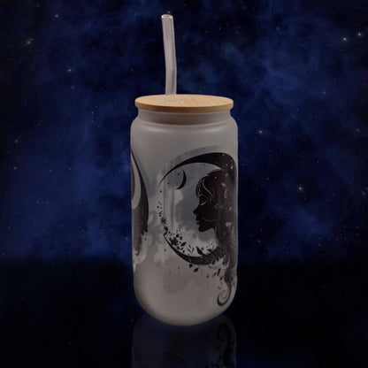 Gobelet en verre givré Sorcières